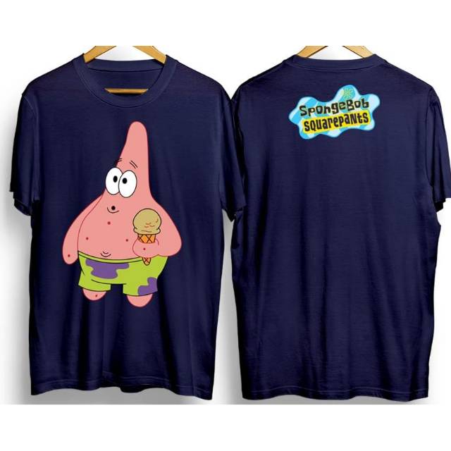 RT30 KAOS PATRICK ICE CREAM/ KAOS DISTRO/ KAOS PRIA/ POROROSHOPPE