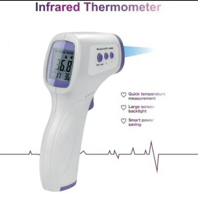 Thermometer TF-600 Infrared Non Contact Body - Original