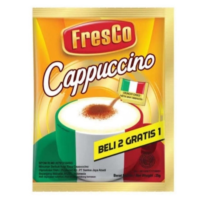 

fresco sachet 25 gr