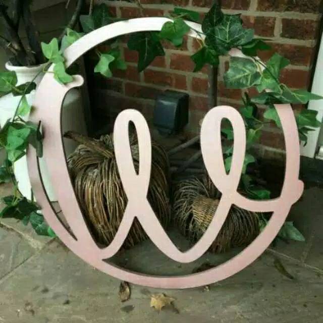 Huruf Inisial Untuk Dekorasi Lamaran, Wedding, atau Ulang Tahun