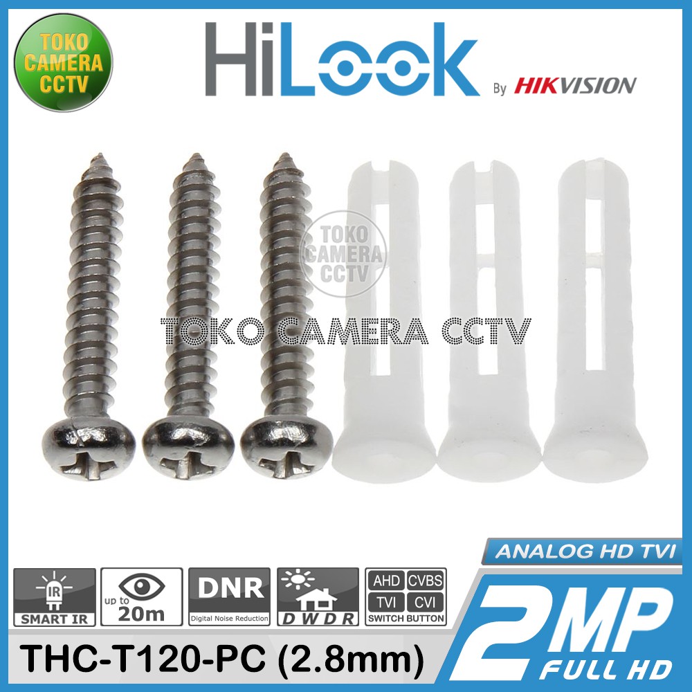 KAMERA CCTV INDOOR 2MP HILOOK THC T120 PC