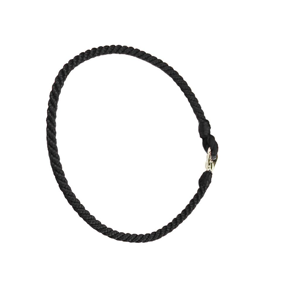 Terupdate Nagasita [AWK Hitam] Gelang Tali Aneka Warna Kait, Tahan Air Dan Tidak Luntur J42 ✢