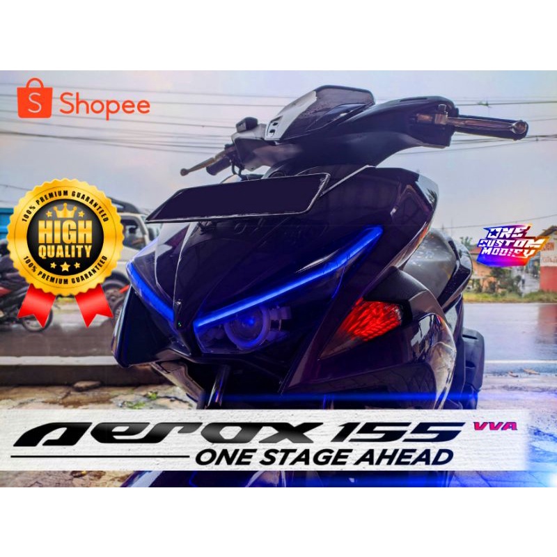 LAMPU ALIS DRL AEROX 155 LAMPU SENJA LED AEROX OLD / LAMPU ALIS DEPAN YAMAHA AEROX SATU PASANG / LAM