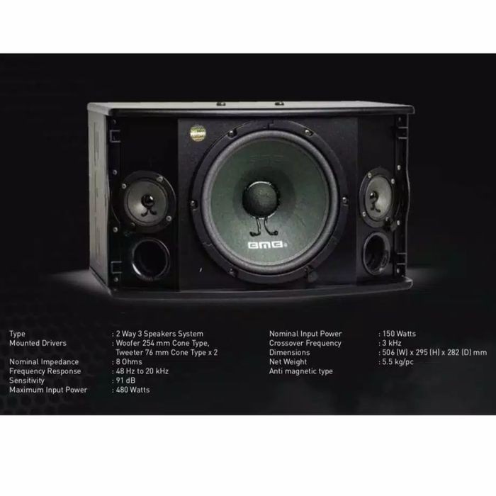 SPEAKER PASIF BMB CS 252 V SPEAKER 8 INCH ORIGINAL BMB