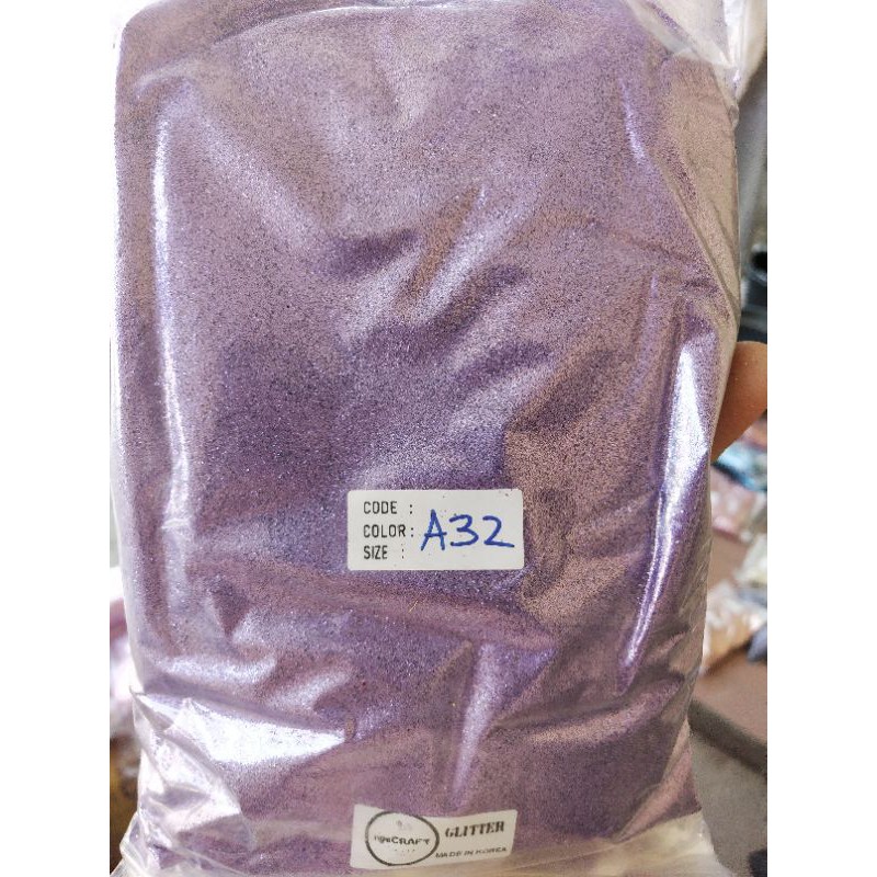 SERBUK GLITTER ANEKA WARNA UNGU / GLITTER VIOLET