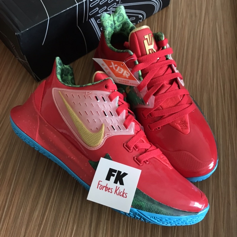 KYRIE 2 LOW MR KRABS || 5 spongebob squarepants squidward patrick star