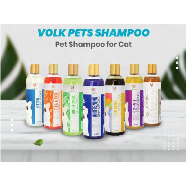 Volk Pets Cat Shampoo 500ML Sampo Kucing Wangi Premium Kitten