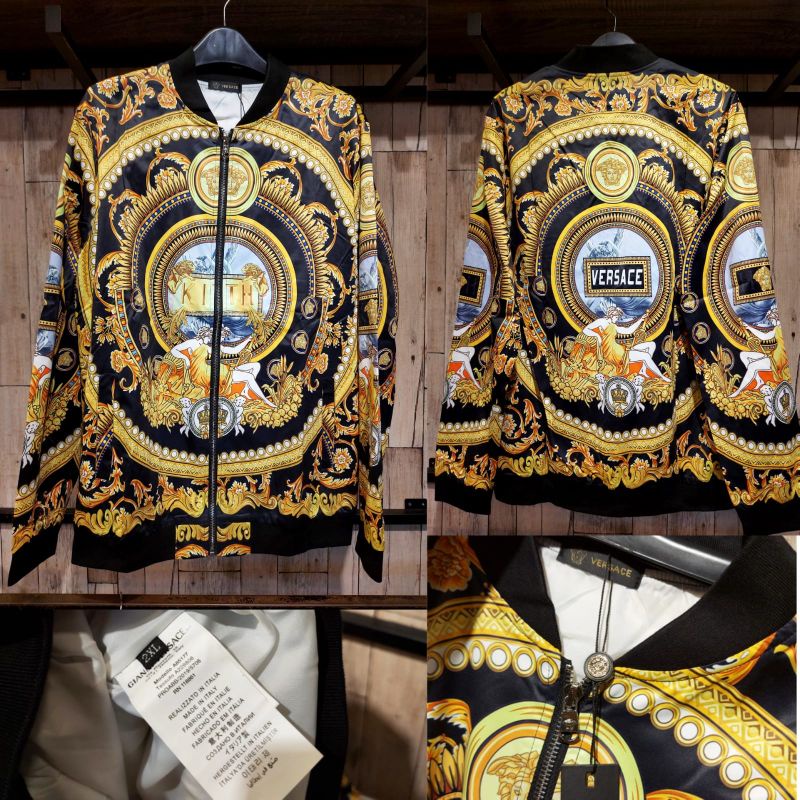 JAKET PRIA VERSACE IMPORT / MIRROR