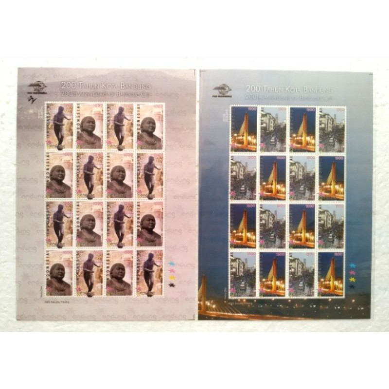 

Satu Set Full Sheet Perangko Indonesia 200 Tahun Kota Bandung 2010