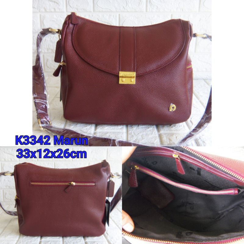 TAS PAPILLON K3342 SELEMPANG KULIT MEWAH BERKUALITAS