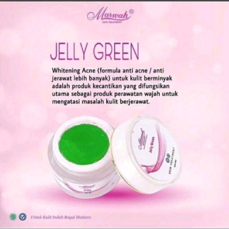 JELLY GREEN MARWAH, JELLY MARWAH, MARWAH