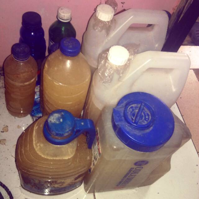 

POC dengan MOL 1 liter.