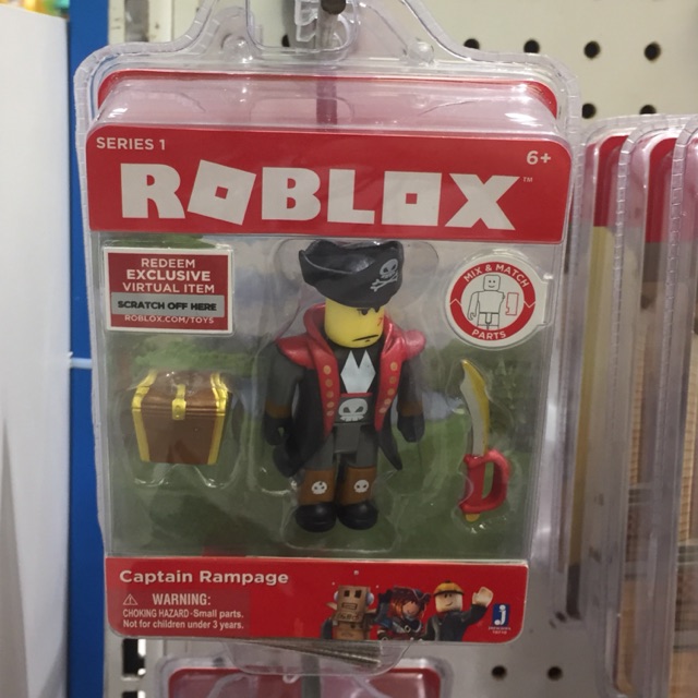 Roblox Captain Rampage Figure Pack Shopee Indonesia