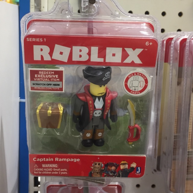 Roblox Captain Rampage Figure Pack - details about roblox captain rampage pack new