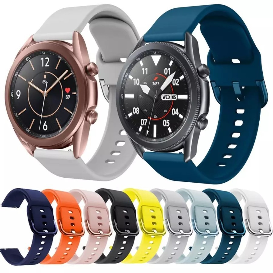 Samsung Galaxy Active Watch 3 / 4  40 41 42 44 45 46 MM Silicone Sport Strap Tali