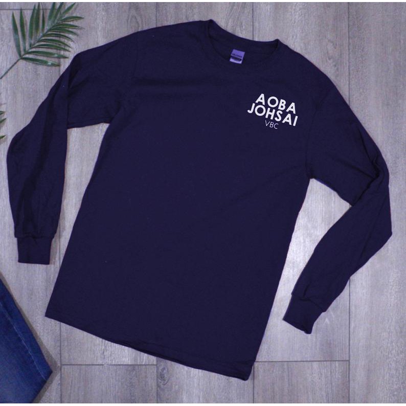 Longsleeve karet Casual AOBA JOHSAI Karasuno Haikyuu