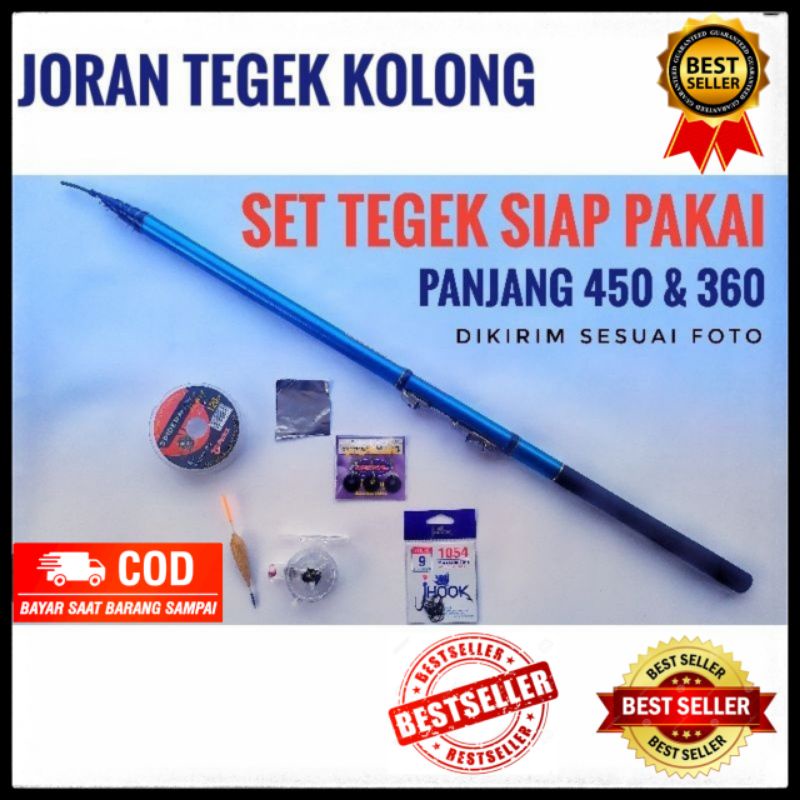 JORAN TEGEK KOLONG SIAP PAKAI SATU SET TERMURAH TOKOS SENAR PELAMPUNG