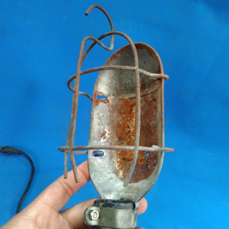 lampu industrial gantung saklar fungsi jadul vintage antik lawas kuno rare langka