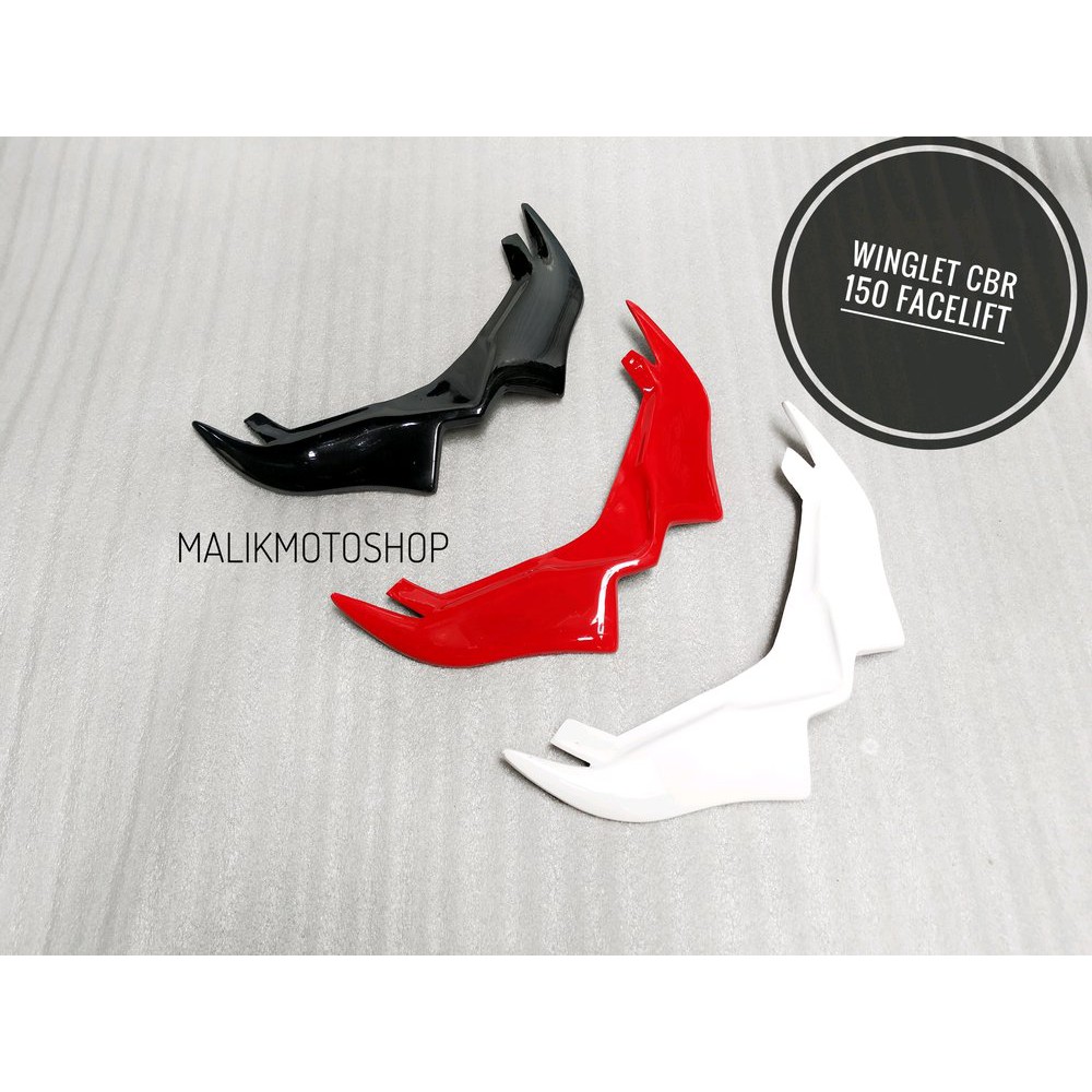 winglet cbr 150 k45g Facelift winglet cbr facelift winglet cbr150 winglet cbr visor cbr kedok cbr to