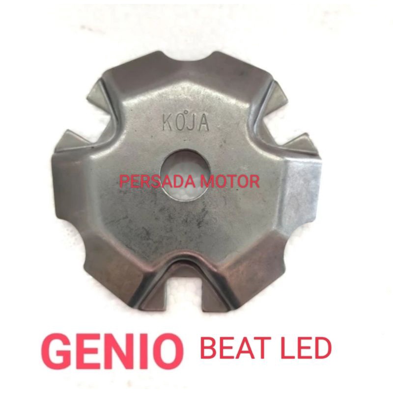 Plat tutup rumah roller GENIO / BEAT NEW 2020 / BEAT STREET LED ( KOJ)