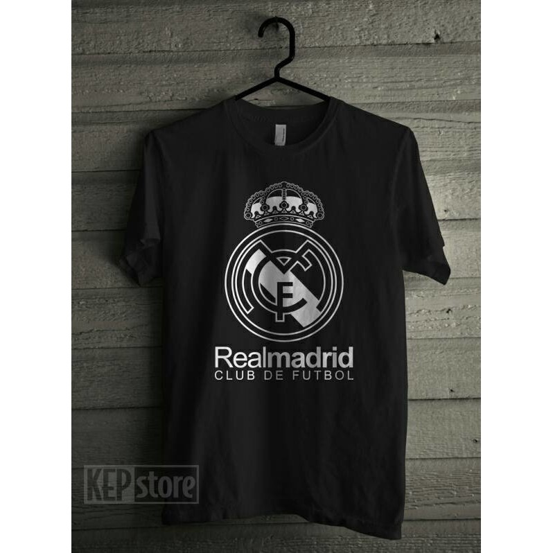 Kaos  Real MAdrid -  LOGO MADRID - BAJU REAL MADRID