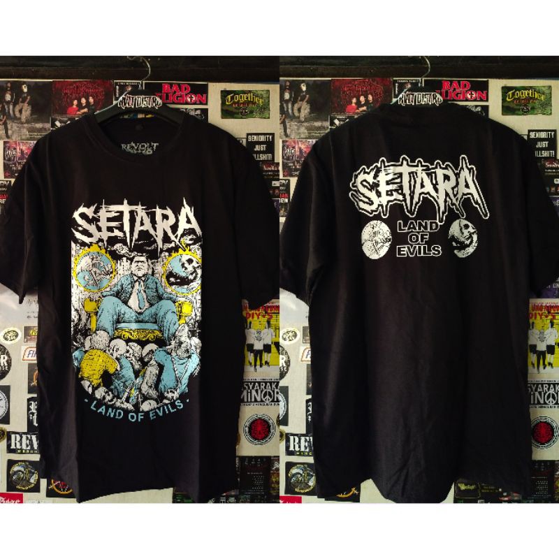 Kaos Band Punk Setara / Kaos Musik / T-shirt Punk / Kaos Distro
