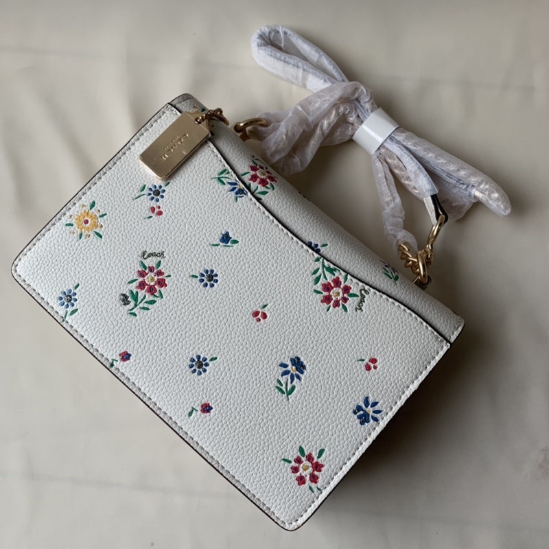 Coach Klare Crossbody With Wild Meadow Print(C4090)