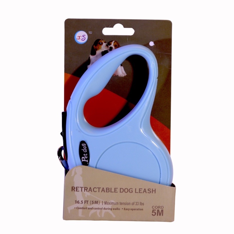 5 Meter Retractable Dog Leash - Tali Pet Tali Tuntun Doggie 0825