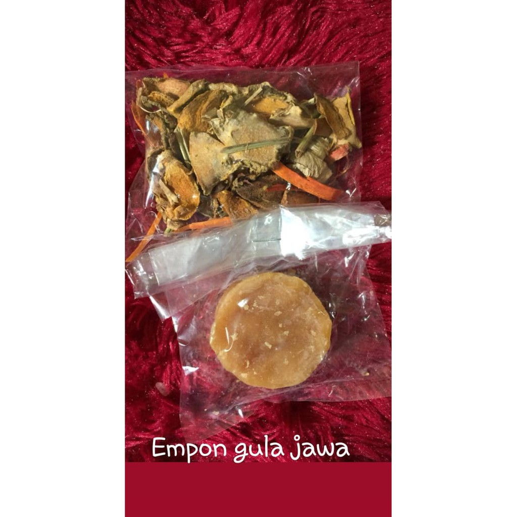 Wedang Jamu Tradisional Empon Empon Bahan Rempah Alami