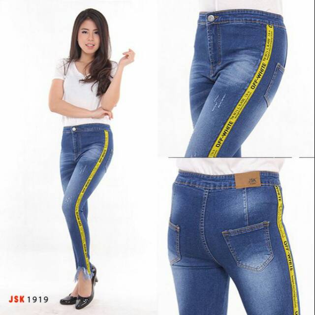 Highwaist Jeans Wanita JSK Jeans Best Produk