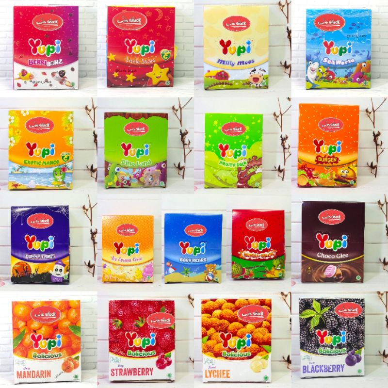 

Permen Yupi Aneka Rasa Eceran 500 (1 pack isi 24)