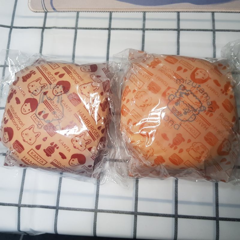 Mizutamari Bond Burger Squishy Shopee Indonesia