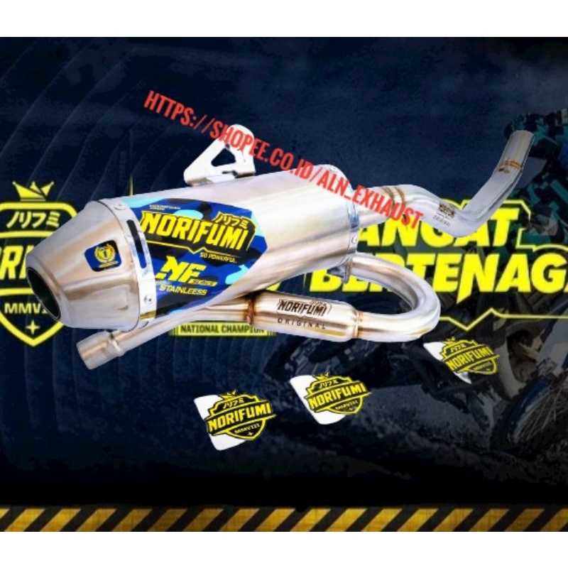Knalpot Norifumi Nf Klx Dtracker Crf Wr