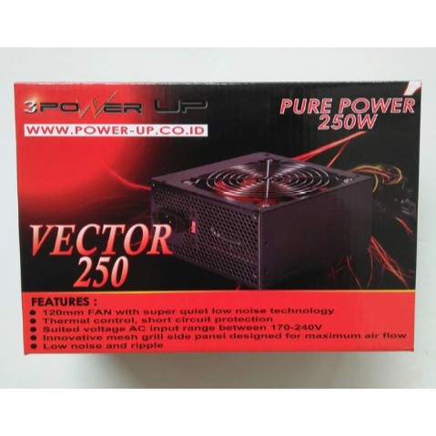 POWER SUPPLY POWER UP VECTOR 250 W