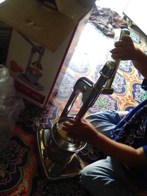 Perasan Jeruk Tinggi  Ruby Stainless - Juicer Manual