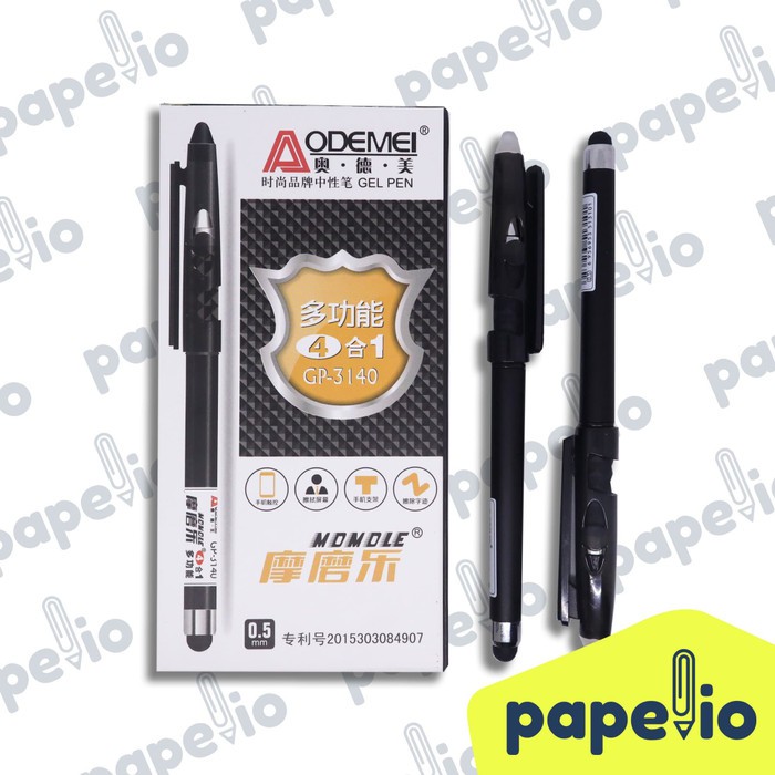 [12 PCS] Gel Pen Hapus ODEMEI 4 in 1 GP3140