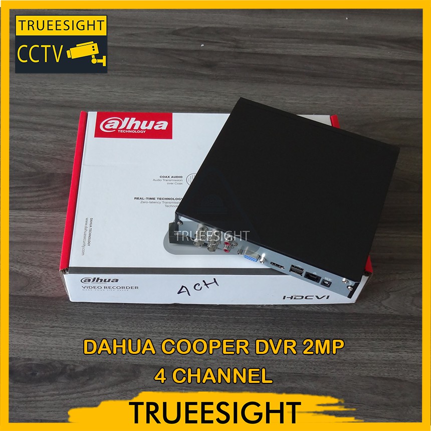 DVR Dahua Cooper 4ch 2MP DH-XVR1B04-I - BONUS HDMI &amp; LAN