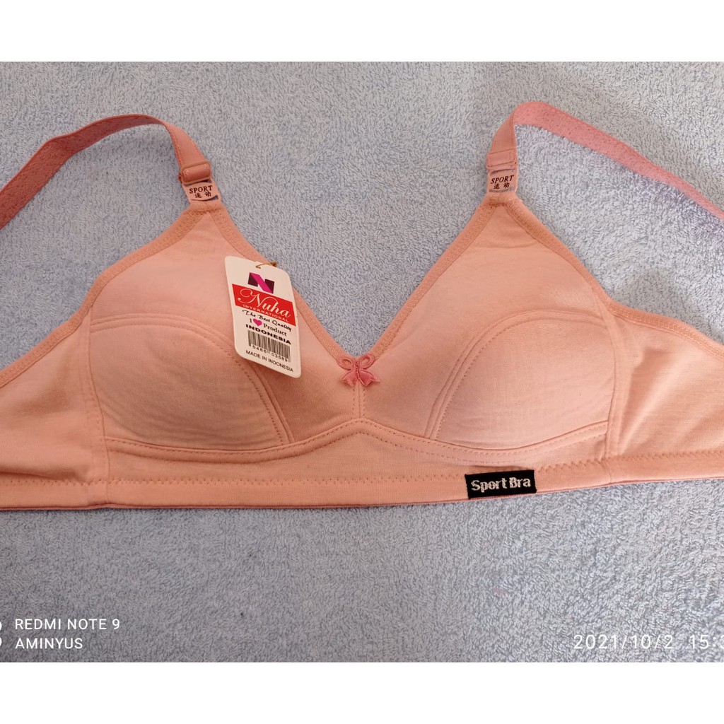 Bra Remaja/ Bh remaja, Sport Bra, Bra Wanita, Bra Cup Kecil, Bra Tanpa kawat dan busa, Sport Bra