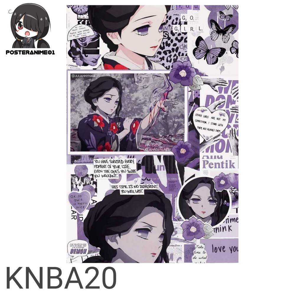 Poster Anime Aesthetic Kimetsu No Yaiba #2 | Poster Aesthetic Anime Kimetsu No Yaiba-KNBA20