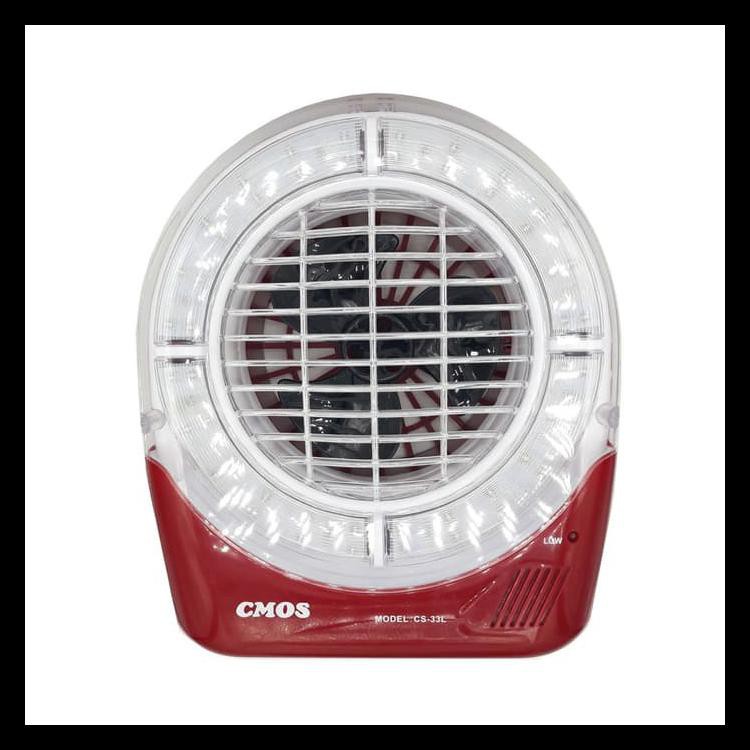 ( BAYAR DI TEMPAT BISA ) CMOS LAMPU EMERGENCY KIPAS CS-33 L KODE076