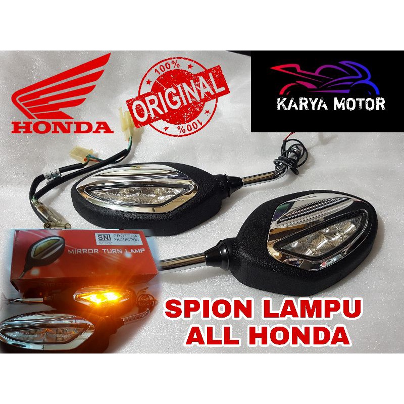 SPION MOTOR LAMPU SEIN LED ORIGINAL 100% HONDA ALL TYPE BEAT F1 ESP POP VARIO 125 150 SEN DLL