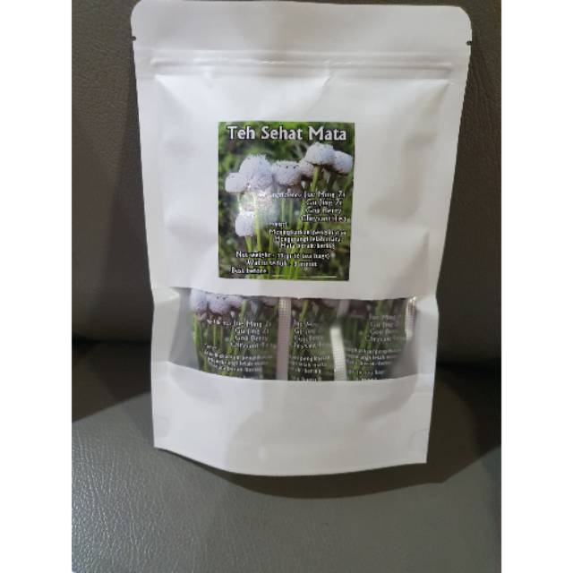 

Teh sehat mata herbal alami mudah dikonsumsi hanya diseduh saja