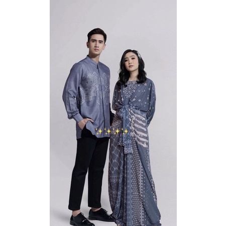 KAYANGAN DRESS & KOKO NAVY by Vanillahijabofficial / Vanilla Hijab