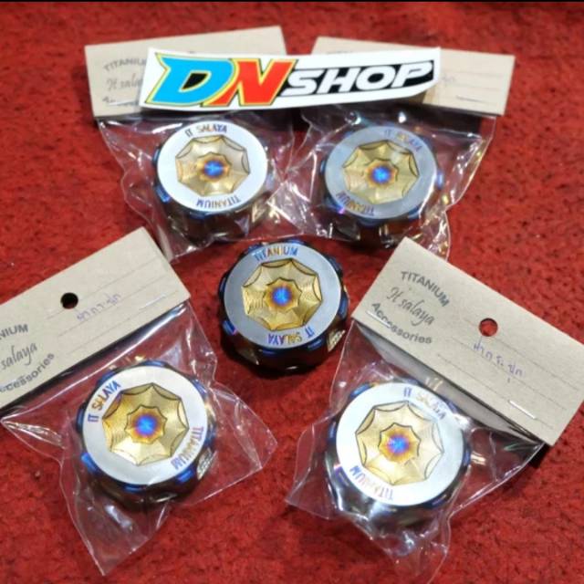 TUTUP TABUNG MINYAK REM TITANIUM IT SALAYA