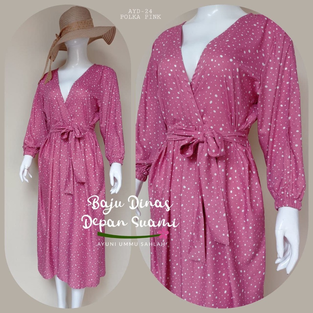 HOMEDRESS KEKINIAN PREMIUM - DASTER RAYON KUALITAS PREMIUM AYD 24 BDDS - BAJU DINAS DEPAN SUAMI - DA