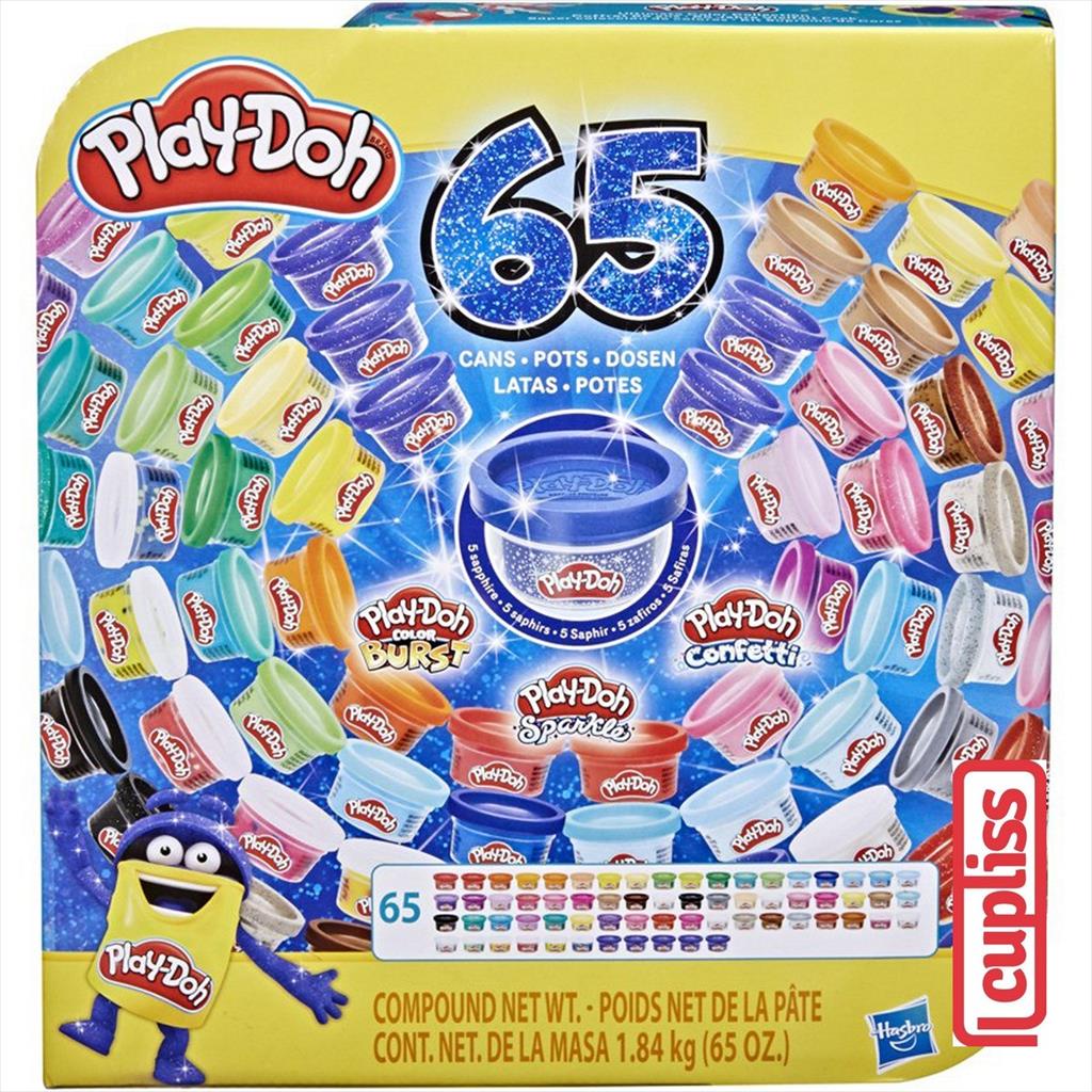 Play Doh Compound Ultimate 65 can Exclusive Hasbro F1528 Playdoh