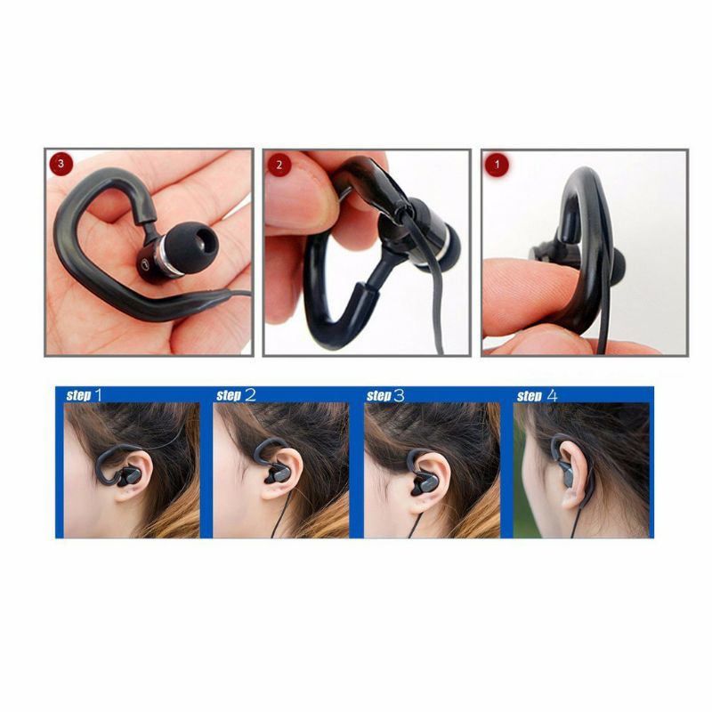 [Isi 1 Pasang] Earhook Karet Telinga Untuk Masker Earphone Hansfree Earbud Sporty