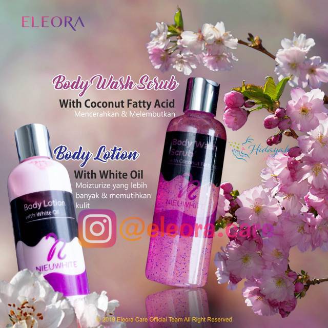 ELEORA NIEUWHITE BODY AND LOTION