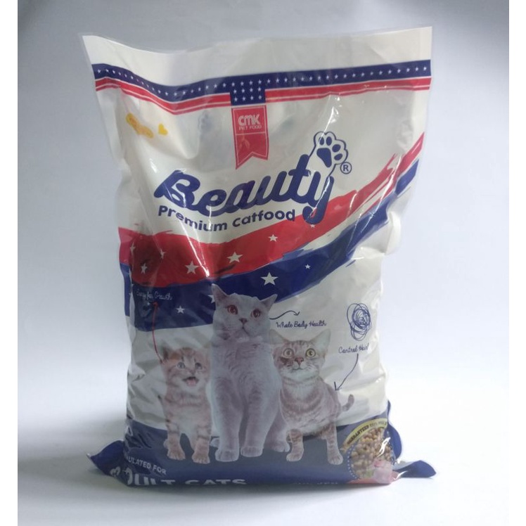 BEAUTY PREMIUM makanan kucing / cat food 1 kg/1000g