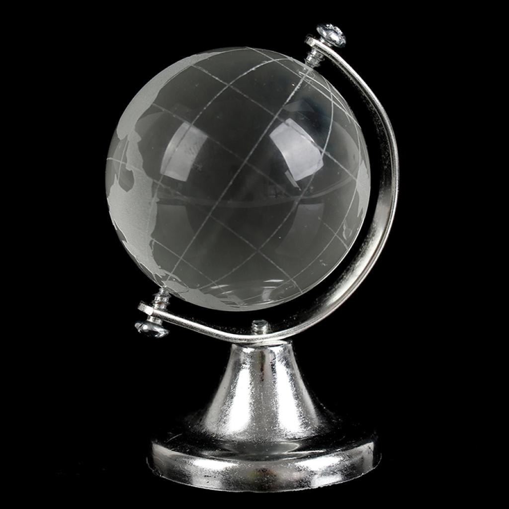 Gentlehappy Mainan Miniatur Globe Rolling Dengan Stand Untuk Aksesoris Rumah Boneka 1: 12